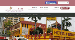 Desktop Screenshot of histanahotel.com.my